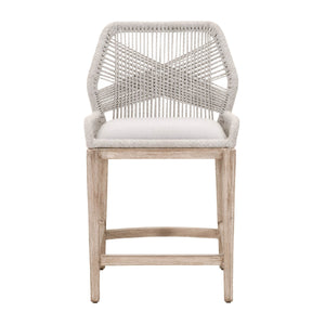   Modern European furniture - Woven Flat Rope Counter Stool - www.oroa.com | Oroa.com