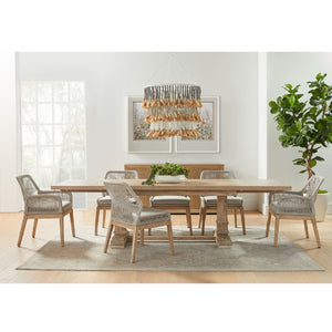   Modern European furniture - Woven Flat Rope Dining Chairs (2) - www.oroa.com | Oroa.com