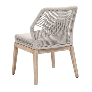   Modern European furniture - Woven Flat Rope Dining Chairs (2) - www.oroa.com | Oroa.com
