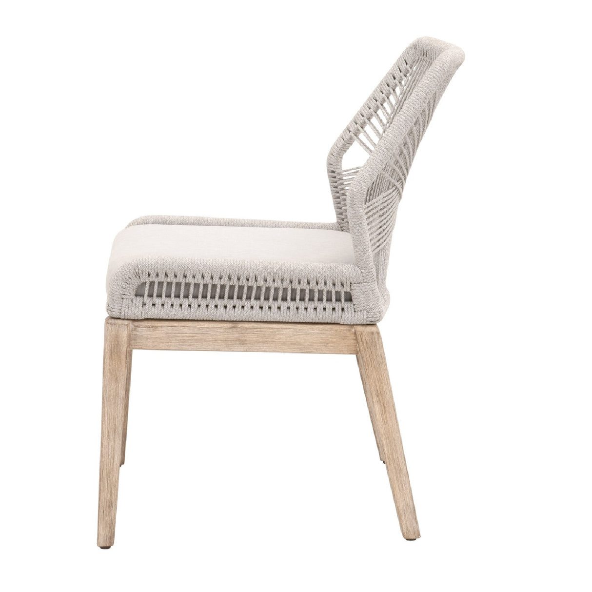   Modern European furniture - Woven Flat Rope Dining Chairs (2) - www.oroa.com | Oroa.com