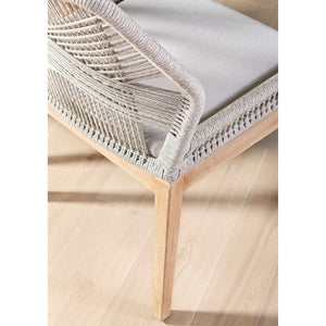   Modern European furniture - Woven Flat Rope Dining Chairs (2) - www.oroa.com | Oroa.com