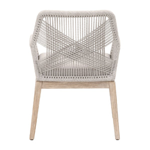   Modern European furniture - Woven Flat Rope Accent Armchairs (2) - www.oroa.com | Oroa.com