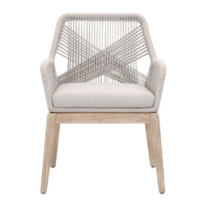   Modern European furniture - Woven Flat Rope Accent Armchairs (2) - www.oroa.com | Oroa.com