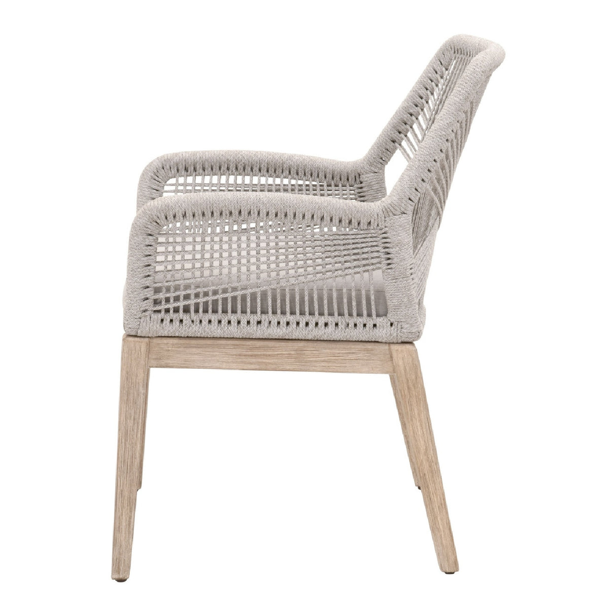   Modern European furniture - Woven Flat Rope Accent Armchairs (2) - www.oroa.com | Oroa.com
