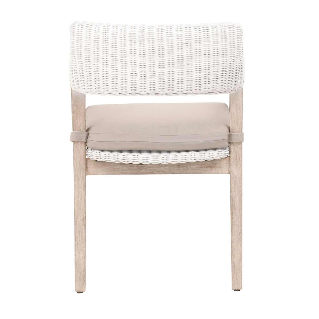   Modern European furniture - White Rattan Dining Armchair - www.oroa.com | Oroa.com