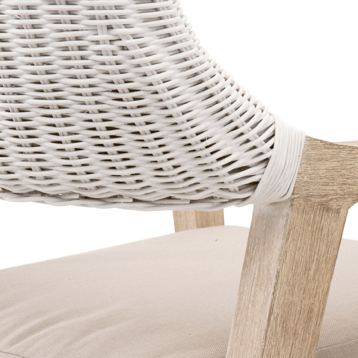   Modern European furniture - White Rattan Dining Armchair - www.oroa.com | Oroa.com