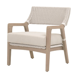   Modern European furniture - White Rattan Outdoor Club Chair - www.oroa.com | Oroa.com