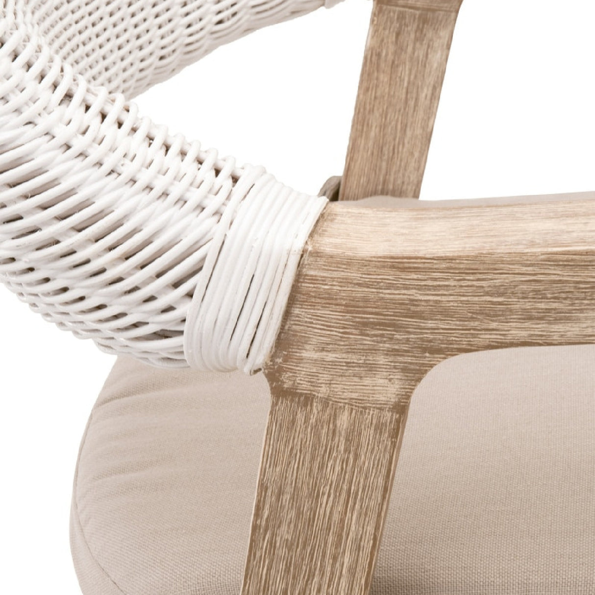   Modern European furniture - White Rattan Counter Stool - www.oroa.com | Oroa.com