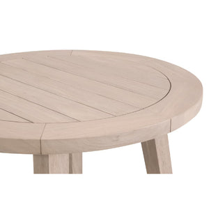   Outdoor Teak Round Counter Table | Oroa.com
