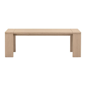   Teak Scandinavian Outdoor Bench | Oroa.com