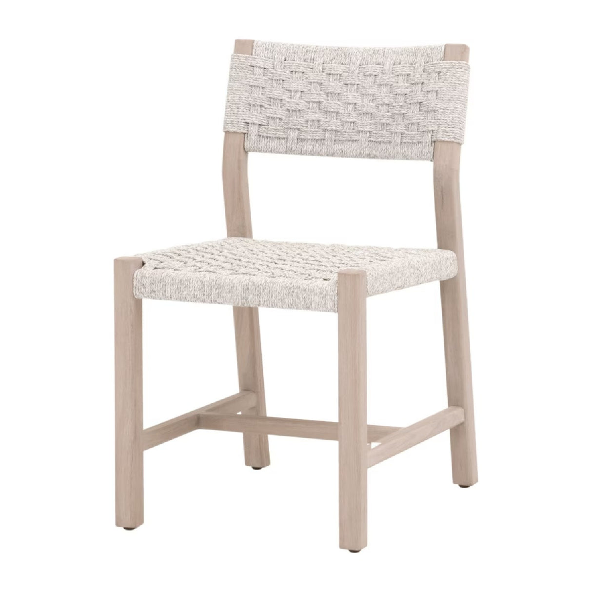   White Rope Indoor/Outdoor Dining Chairs (2) | Oroa.com