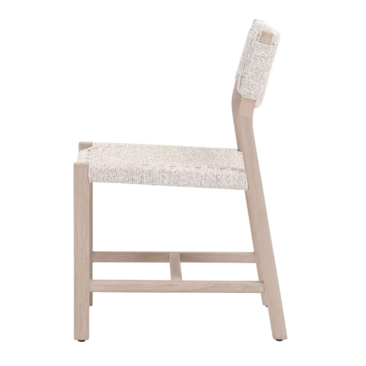   White Rope Indoor/Outdoor Dining Chairs (2) | Oroa.com