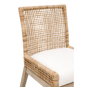   Modern European furniture - Natural Rattan Dining Chairs (2) - www.oroa.com | Oroa.com