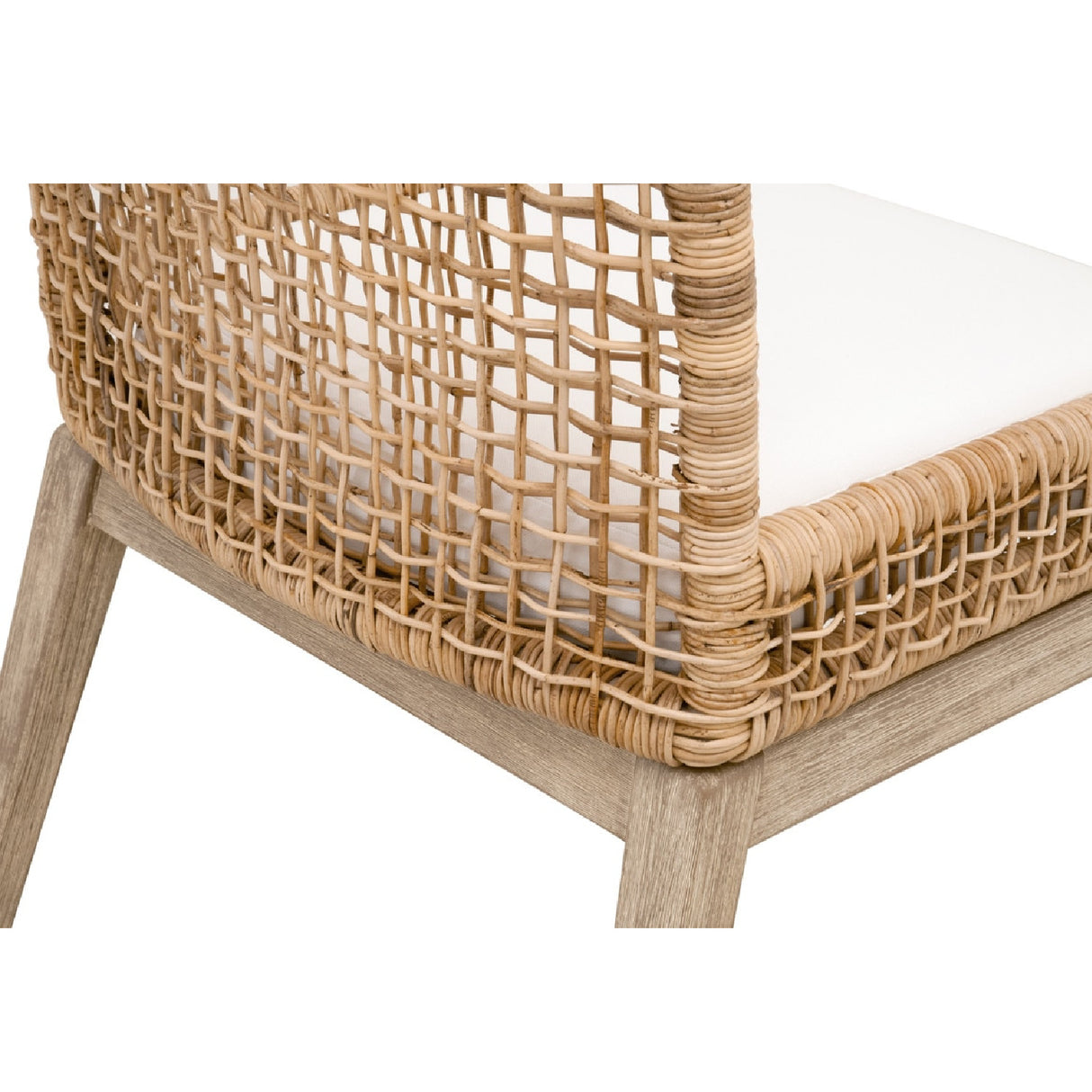   Modern European furniture - Natural Rattan Dining Chairs (2) - www.oroa.com | Oroa.com