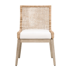   Modern European furniture - Natural Rattan Dining Chairs (2) - www.oroa.com | Oroa.com