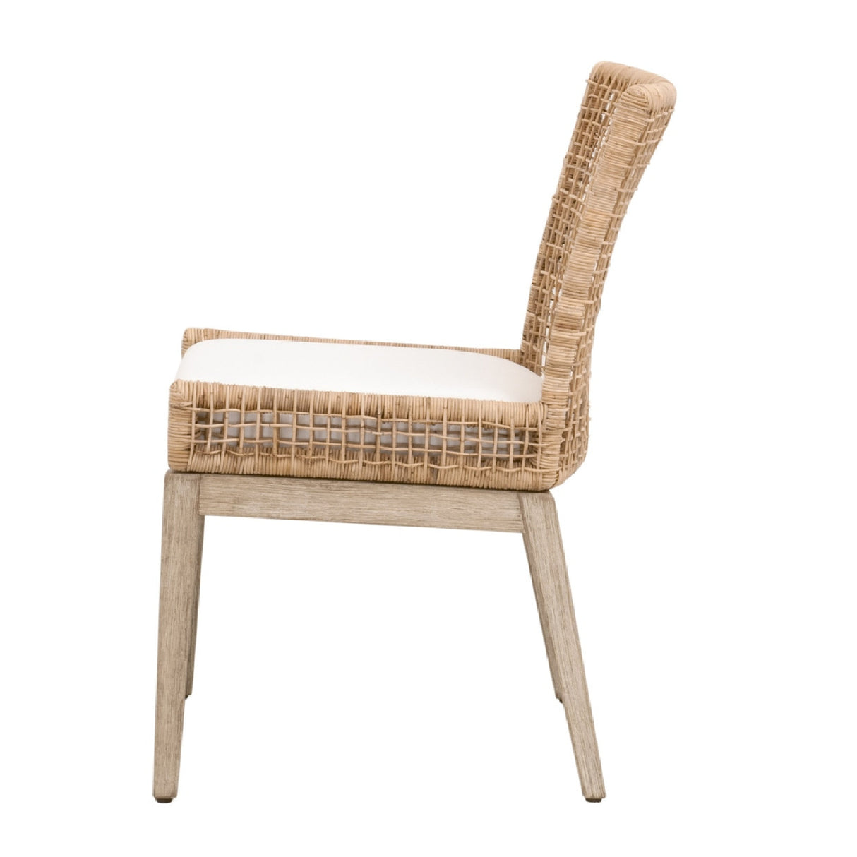   Modern European furniture - Natural Rattan Dining Chairs (2) - www.oroa.com | Oroa.com