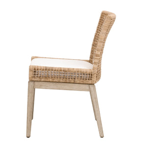   Modern European furniture - Natural Rattan Dining Chairs (2) - www.oroa.com | Oroa.com