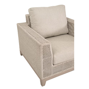   Modern European furniture - Flat Rope Outdoor Sofa Chair - www.oroa.com | Oroa.com
