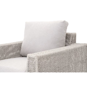  Modern European furniture - Flat Rope Outdoor Sofa Chair - www.oroa.com | Oroa.com