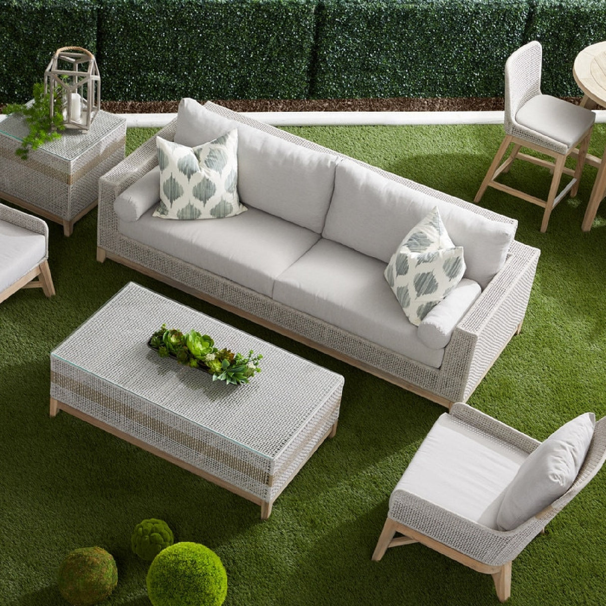   Modern European furniture - Flat Rope Outdoor Sofa - www.oroa.com | Oroa.com