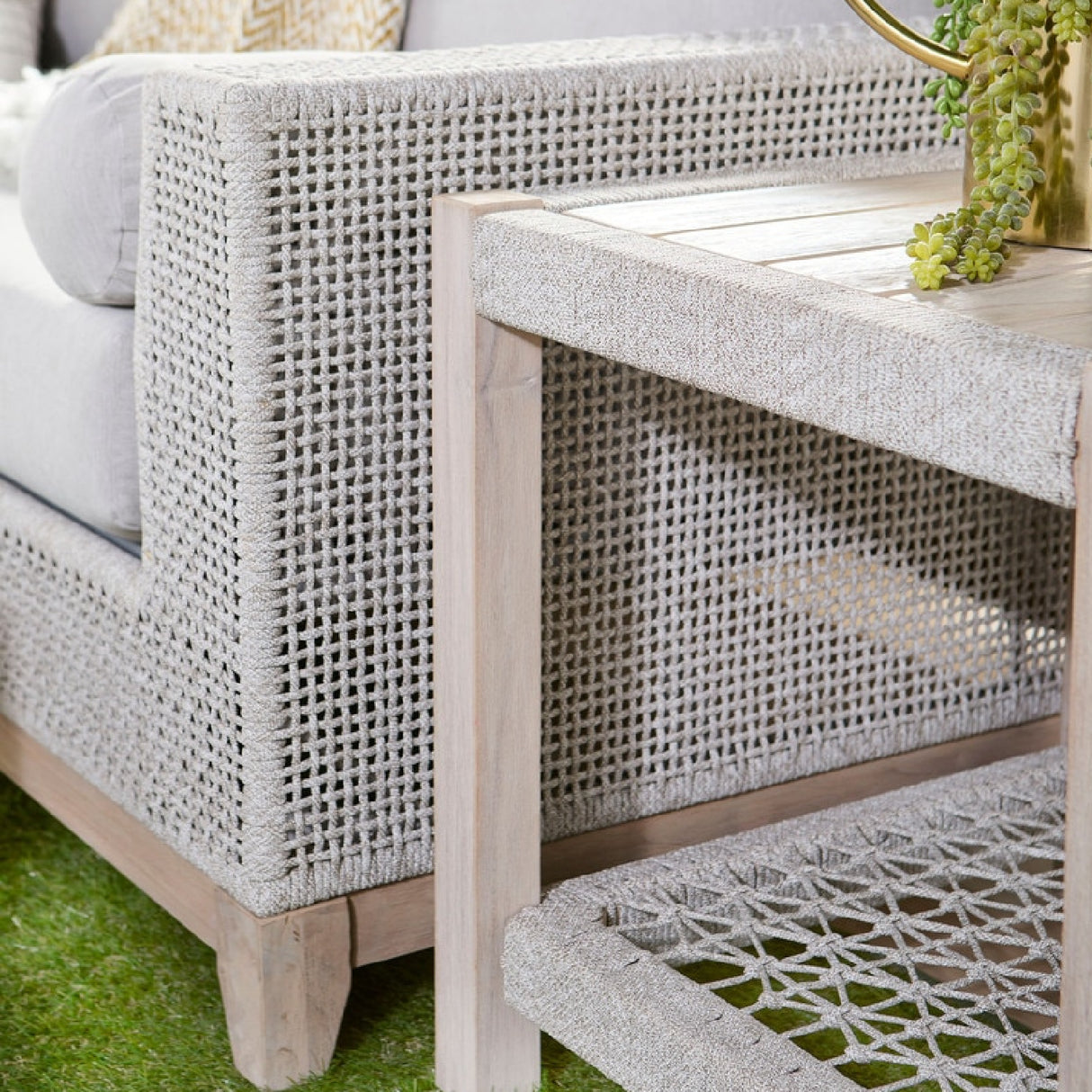   Modern European furniture - Flat Rope Outdoor Sofa - www.oroa.com | Oroa.com