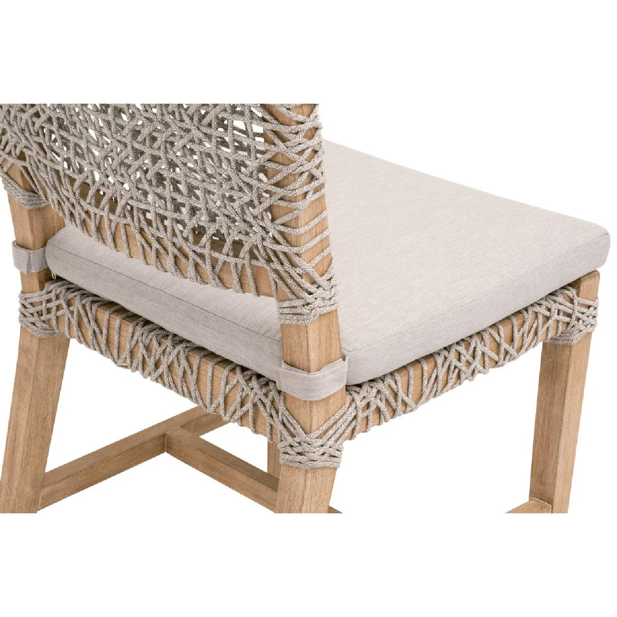   Interlaced Flat Rope Dining Chairs (2) | Oroa.com