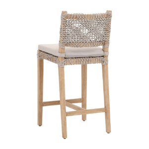   Interlaced Flat Rope Counter Stool | Oroa.com
