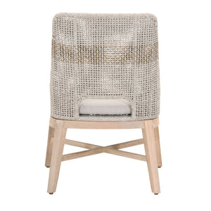  Modern European furniture - Taupe Rope Outdoor Dining Chairs (2) - www.oroa.com | Oroa.com