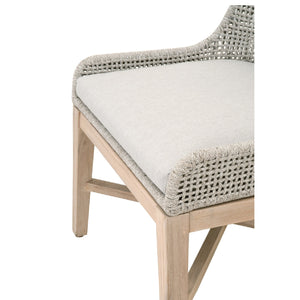   Modern European furniture - Taupe Rope Outdoor Dining Chairs (2) - www.oroa.com | Oroa.com
