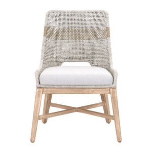   Modern European furniture - Taupe Stripe Rope Dining Chairs (2) - www.oroa.com | Oroa.com
