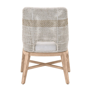   Modern European furniture - Taupe Stripe Rope Dining Chairs (2) - www.oroa.com | Oroa.com