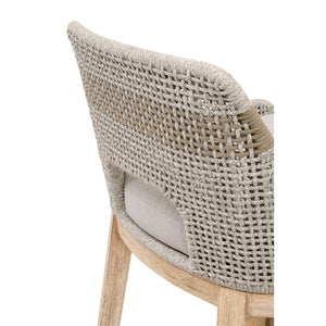   Modern European furniture - Taupe Stripe Rope Bar Stool - www.oroa.com | Oroa.com