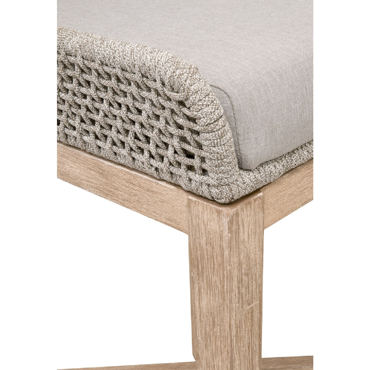   Modern European furniture - Taupe Stripe Rope Bar Stool - www.oroa.com | Oroa.com