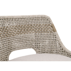   Modern European furniture - Taupe Stripe Rope Bar Stool - www.oroa.com | Oroa.com