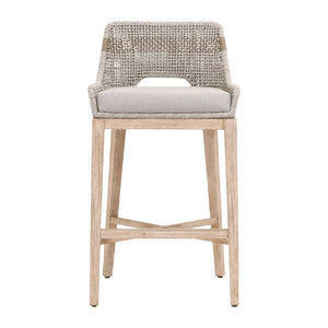   Modern European furniture - Taupe Stripe Rope Bar Stool - www.oroa.com | Oroa.com