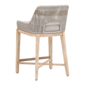   Modern European furniture - Taupe Stripe Rope Counter Stool - www.oroa.com | Oroa.com