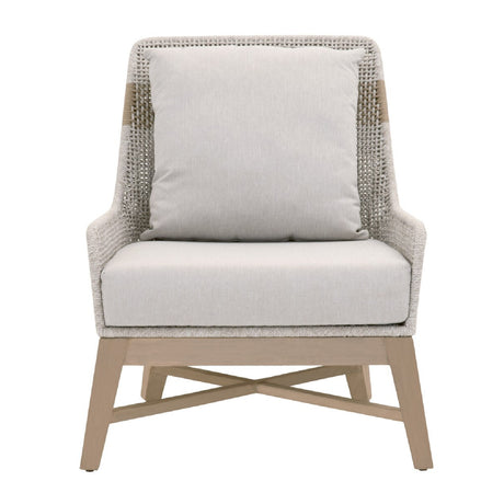   Modern European furniture - Taupe Rope Outdoor Club Chair - www.oroa.com | Oroa.com