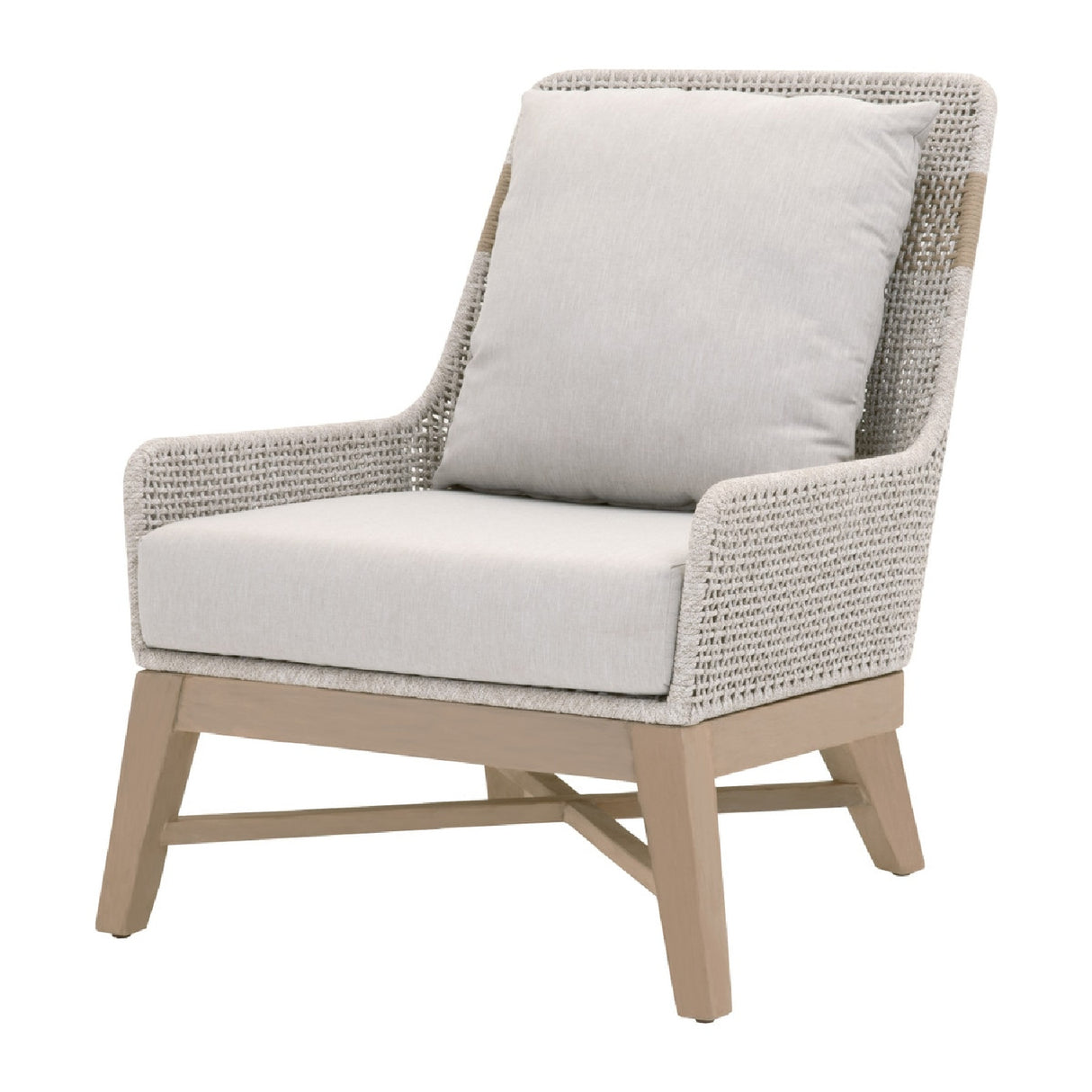   Modern European furniture - Taupe Rope Outdoor Club Chair - www.oroa.com | Oroa.com