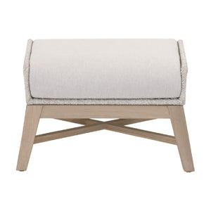   Modern European furniture - Taupe Rope Outdoor Footstool - www.oroa.com | Oroa.com