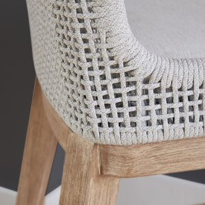   Modern European furniture - White Flat Rope Counter Stool - www.oroa.com | Oroa.com