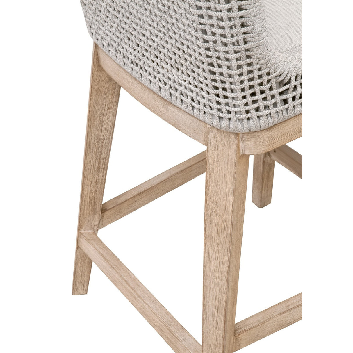   Modern European furniture - White Flat Rope Counter Stool - www.oroa.com | Oroa.com