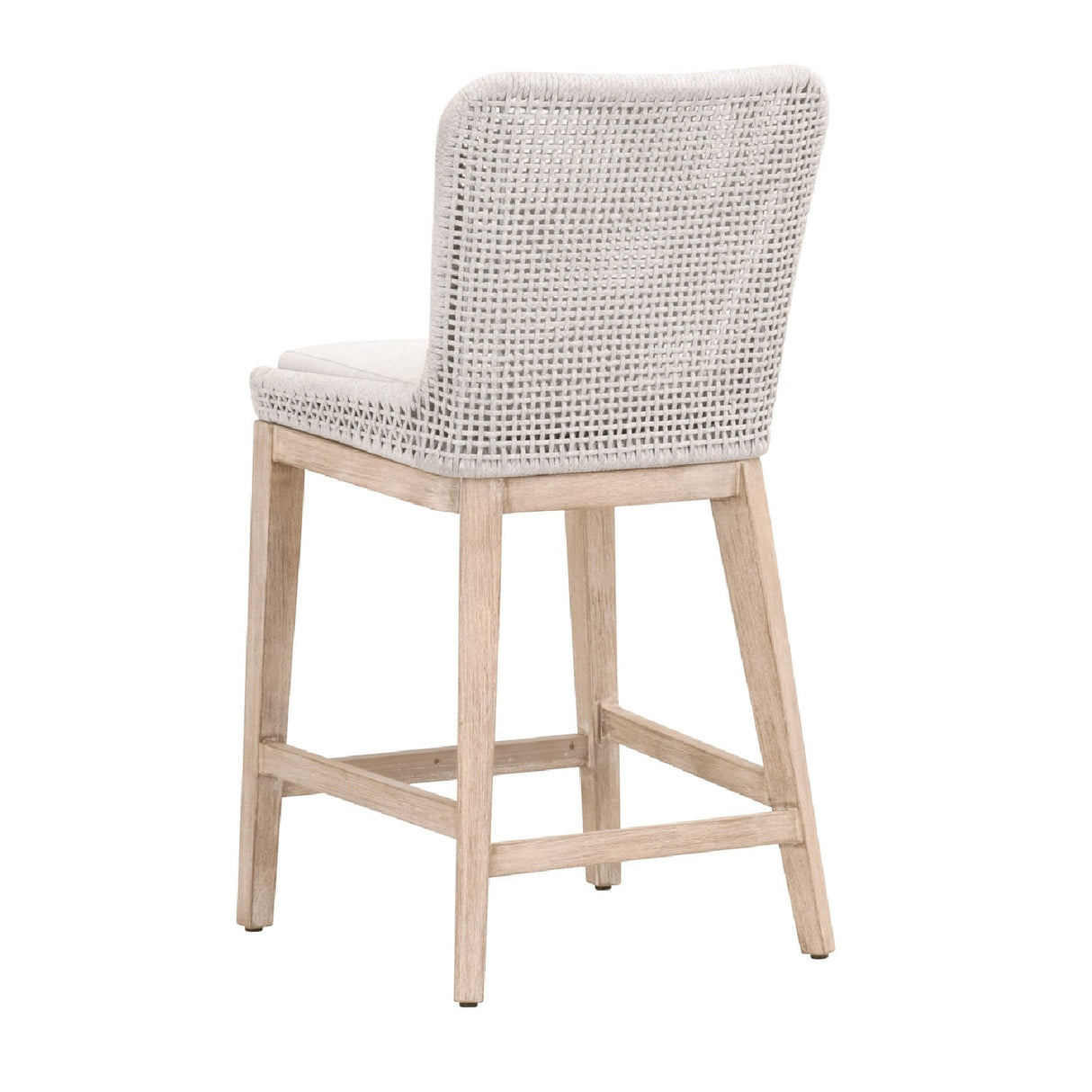   Modern European furniture - White Flat Rope Counter Stool - www.oroa.com | Oroa.com