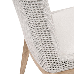   Modern European furniture - White Speckle Rope Dining Chairs (2) - www.oroa.com | Oroa.com
