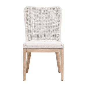   Modern European furniture - White Speckle Rope Dining Chairs (2) - www.oroa.com | Oroa.com