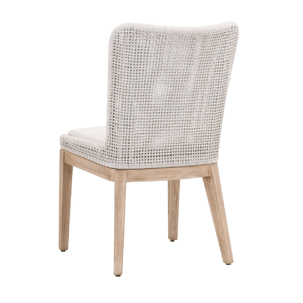   Modern European furniture - White Speckle Rope Dining Chairs (2) - www.oroa.com | Oroa.com