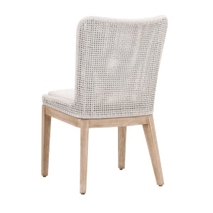   Modern European furniture - White Speckle Rope Dining Chairs (2) - www.oroa.com | Oroa.com