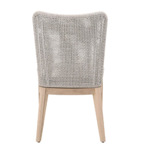   Modern European furniture - White Rope Outdoor Dining Chairs (2) - www.oroa.com | Oroa.com