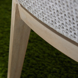   Modern European furniture - White Rope Outdoor Dining Chairs (2) - www.oroa.com | Oroa.com
