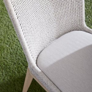   Modern European furniture - White Rope Outdoor Dining Chairs (2) - www.oroa.com | Oroa.com