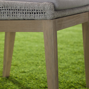   Modern European furniture - White Rope Outdoor Dining Chairs (2) - www.oroa.com | Oroa.com